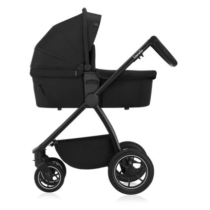 Lionelo - Wózek głęboko-spacerowy 2 w 1 MERIL Black Onyx