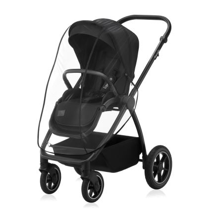 Lionelo - Wózek głęboko-spacerowy 2 w 1 MERIL Black Onyx