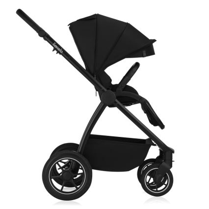 Lionelo - Wózek głęboko-spacerowy 2 w 1 MERIL Black Onyx