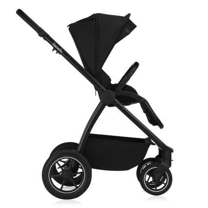 Lionelo - Wózek głęboko-spacerowy 2 w 1 MERIL Black Onyx