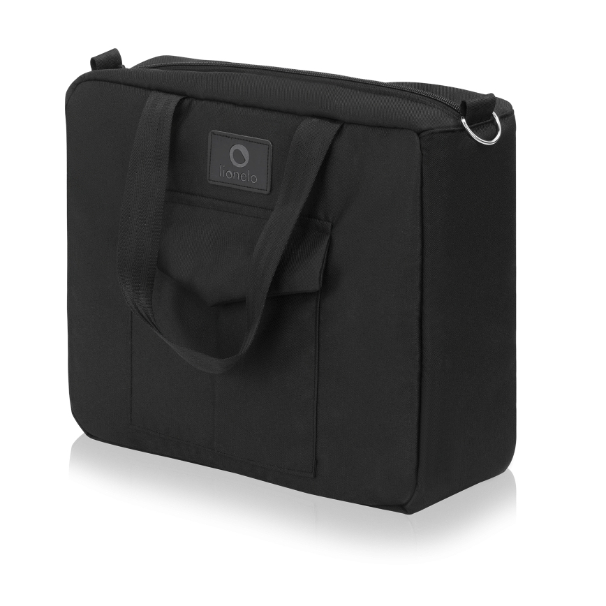 Lionelo - Wózek głęboko-spacerowy 2 w 1 MERIL Black Onyx