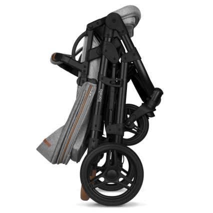 Lionelo - Wózek głęboko-spacerowy 2w1 MARI TOUR Grey Stone