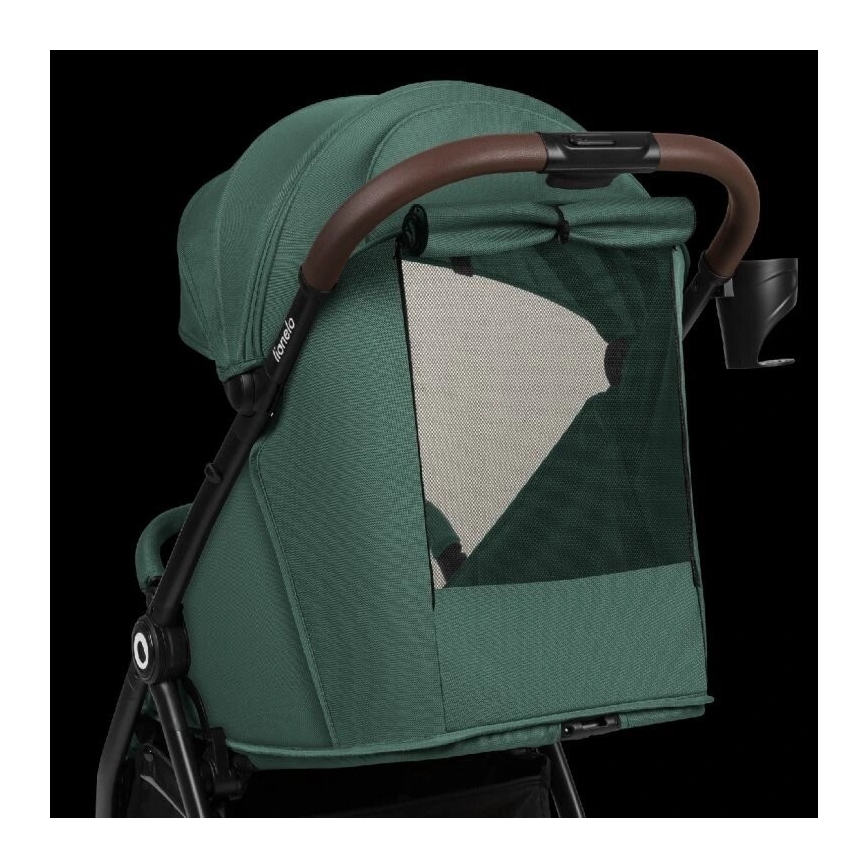 Lionelo - Wózek INGRID zielono-czarny