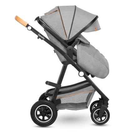 Lionelo - Wózek kombinowany 2 w 1 AMBER Grey Stone