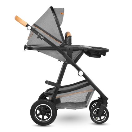 Lionelo - Wózek kombinowany 2 w 1 AMBER Grey Stone