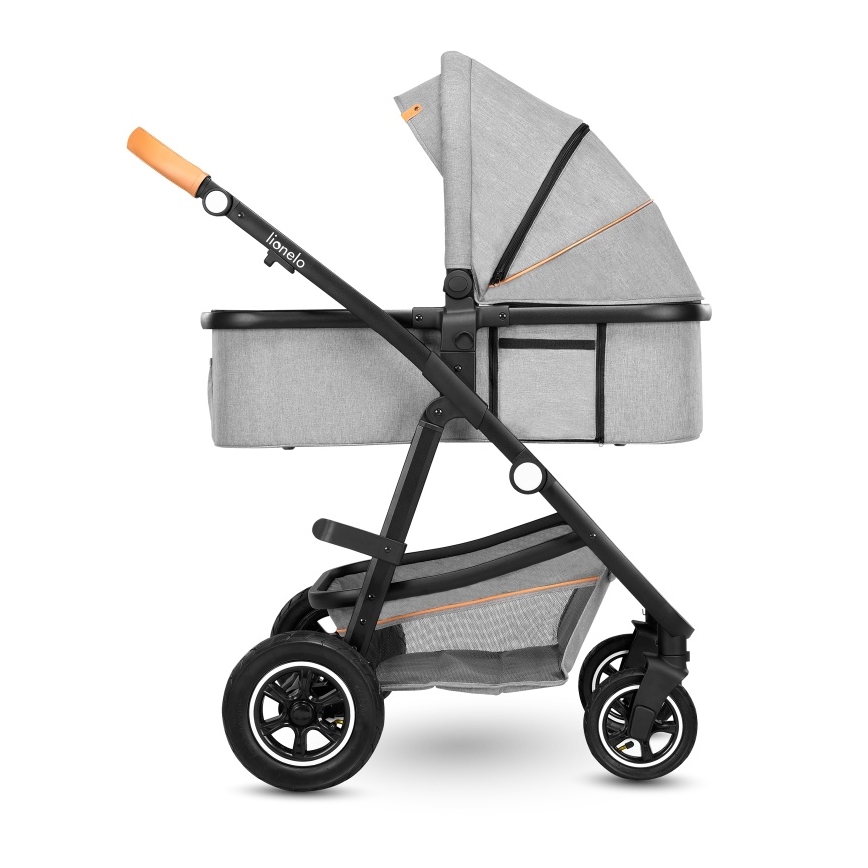 Lionelo - Wózek kombinowany 2 w 1 AMBER Grey Stone