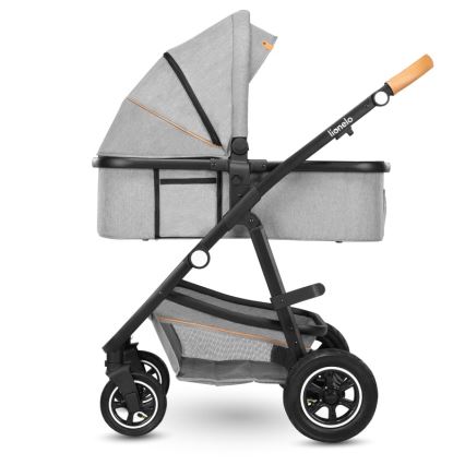 Lionelo - Wózek kombinowany 2 w 1 AMBER Grey Stone