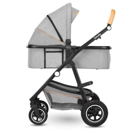 Lionelo - Wózek kombinowany 2 w 1 AMBER Grey Stone