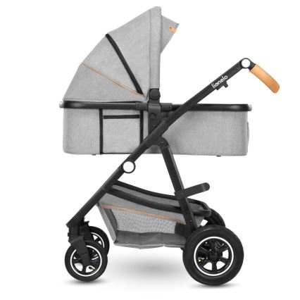 Lionelo - Wózek kombinowany 2 w 1 AMBER Grey Stone