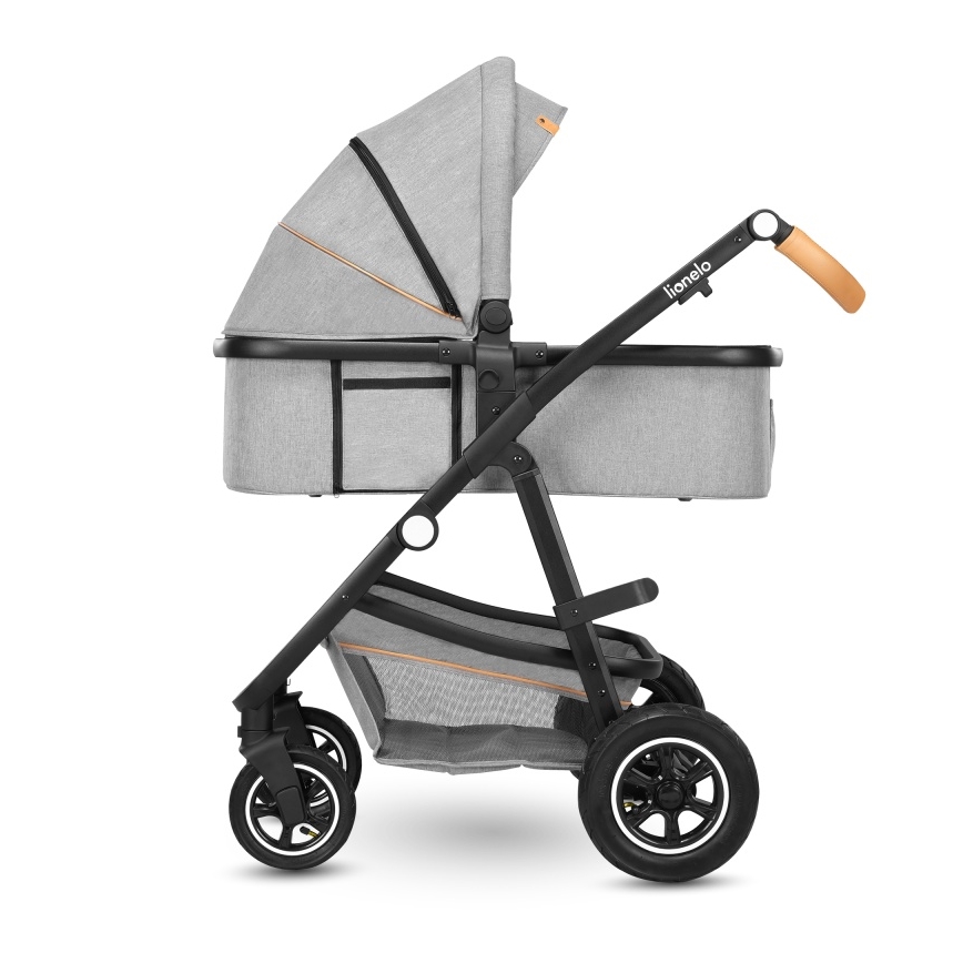 Lionelo - Wózek kombinowany 2 w 1 AMBER Grey Stone