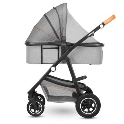 Lionelo - Wózek kombinowany 2 w 1 AMBER Grey Stone