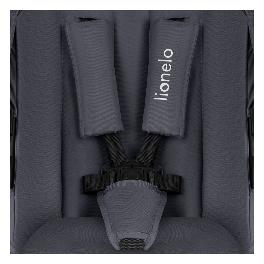 Lionelo - Wózek kombinowany 2 w 1 AMBER PLUS Szary Grafit