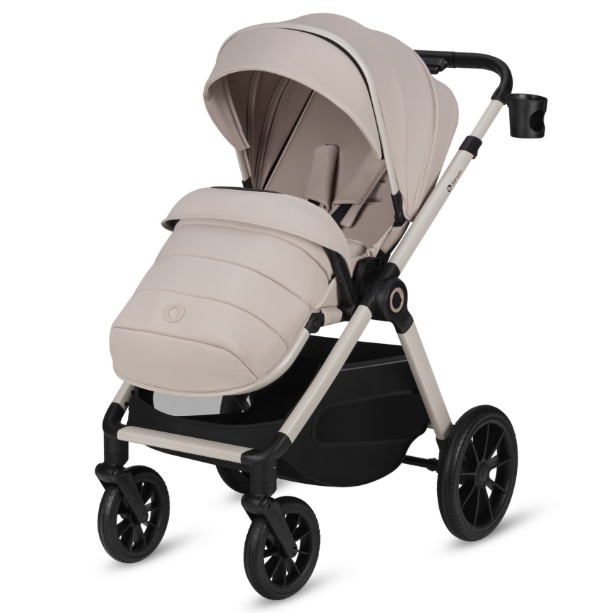 Lionelo - Wózek kombinowany 2 w 1 LAYLA Beige Sand