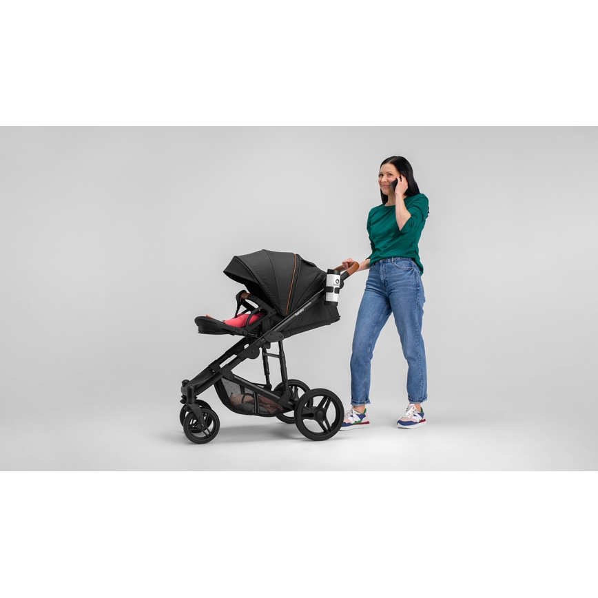 Lionelo - Wózek kombinowany 2 w 1 MARI TOUR Black Onyx