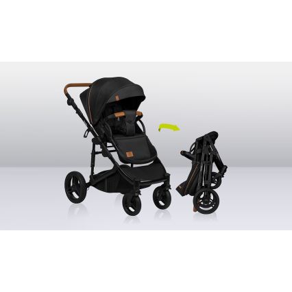Lionelo - Wózek kombinowany 2 w 1 MARI TOUR Black Onyx