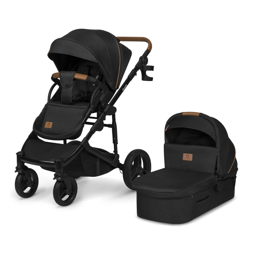 Lionelo - Wózek kombinowany 2 w 1 MARI TOUR Black Onyx