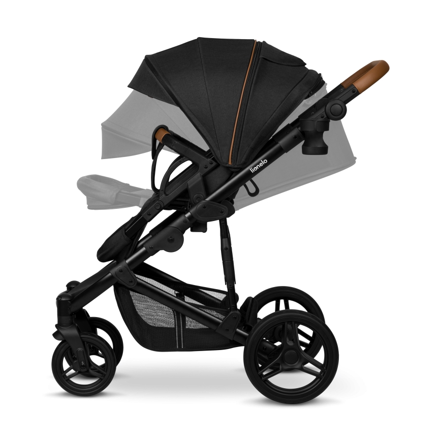 Lionelo - Wózek kombinowany 2 w 1 MARI TOUR Black Onyx