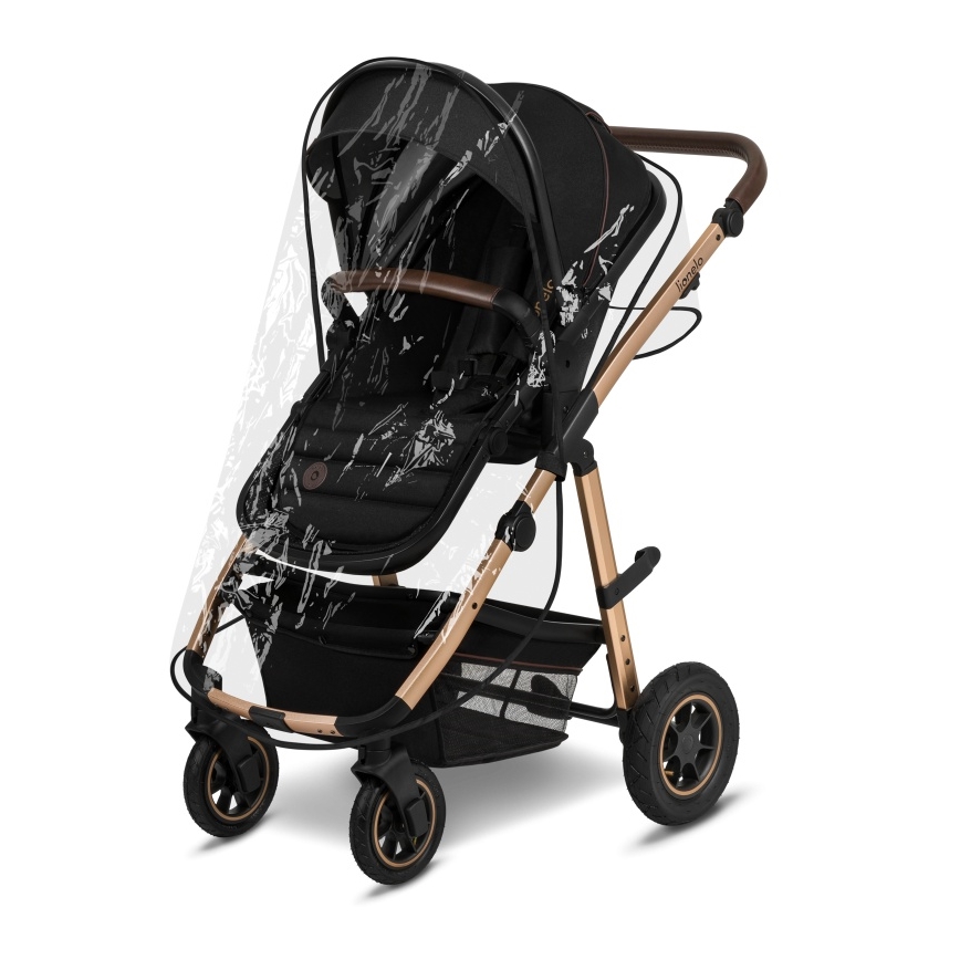 Lionelo - Wózek kombinowany 2w1 AMBER Black Onyx