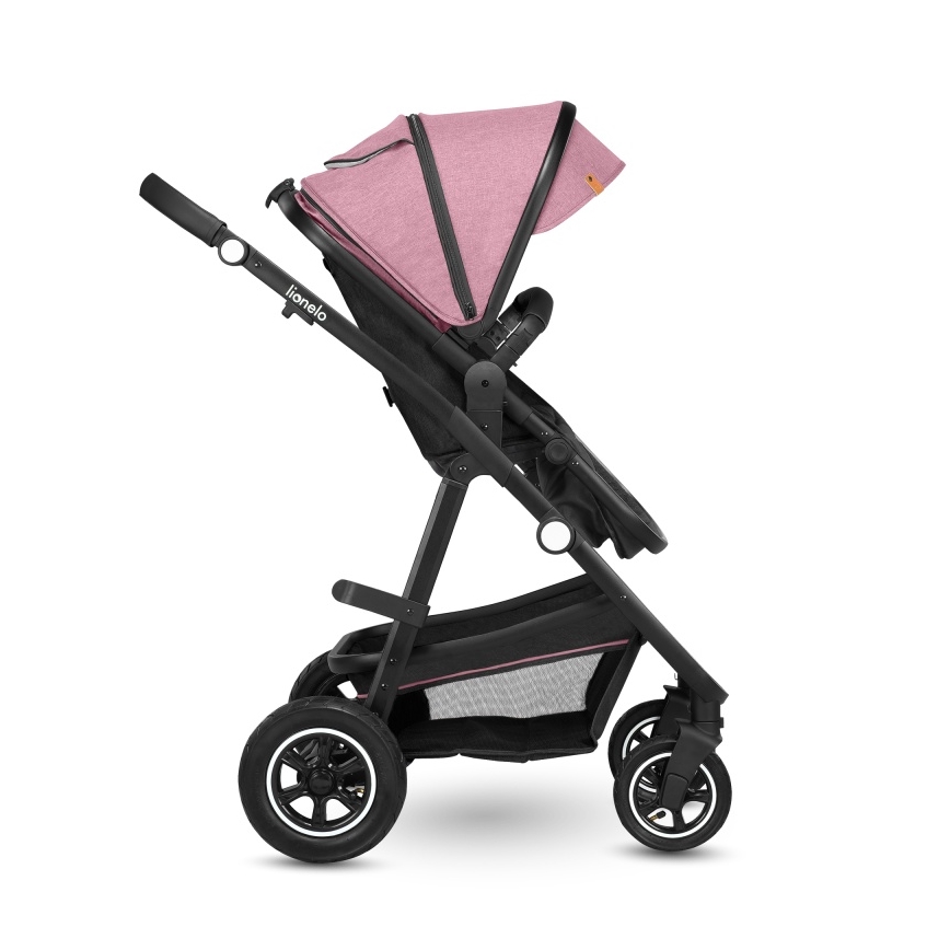 Lionelo - Wózek kombinowany 2w1 AMBER Pink Rose