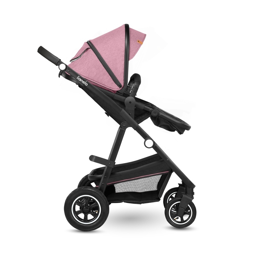 Lionelo - Wózek kombinowany 2w1 AMBER Pink Rose