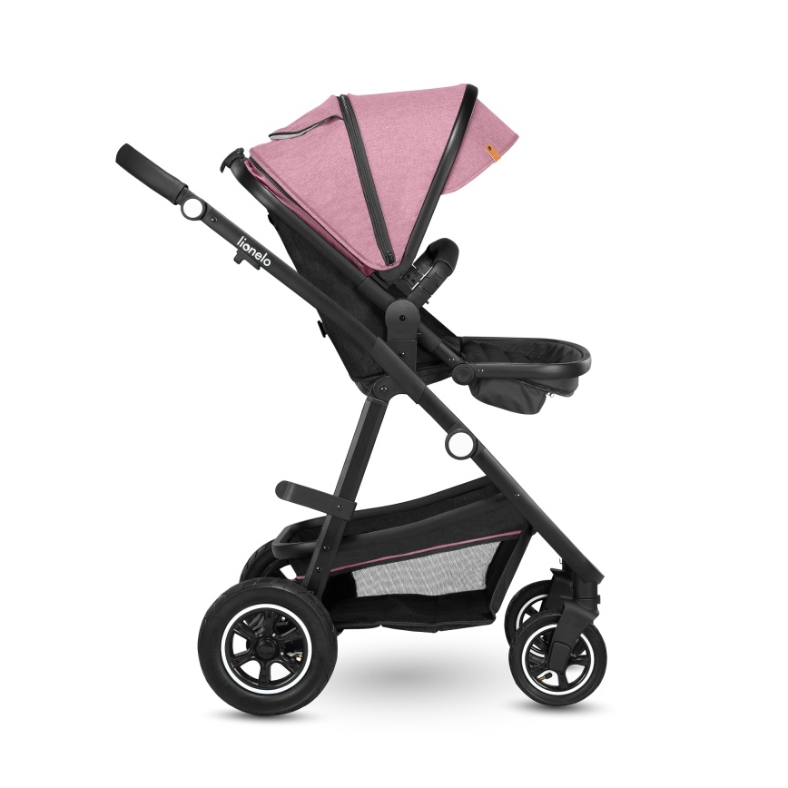 Lionelo - Wózek kombinowany 2w1 AMBER Pink Rose