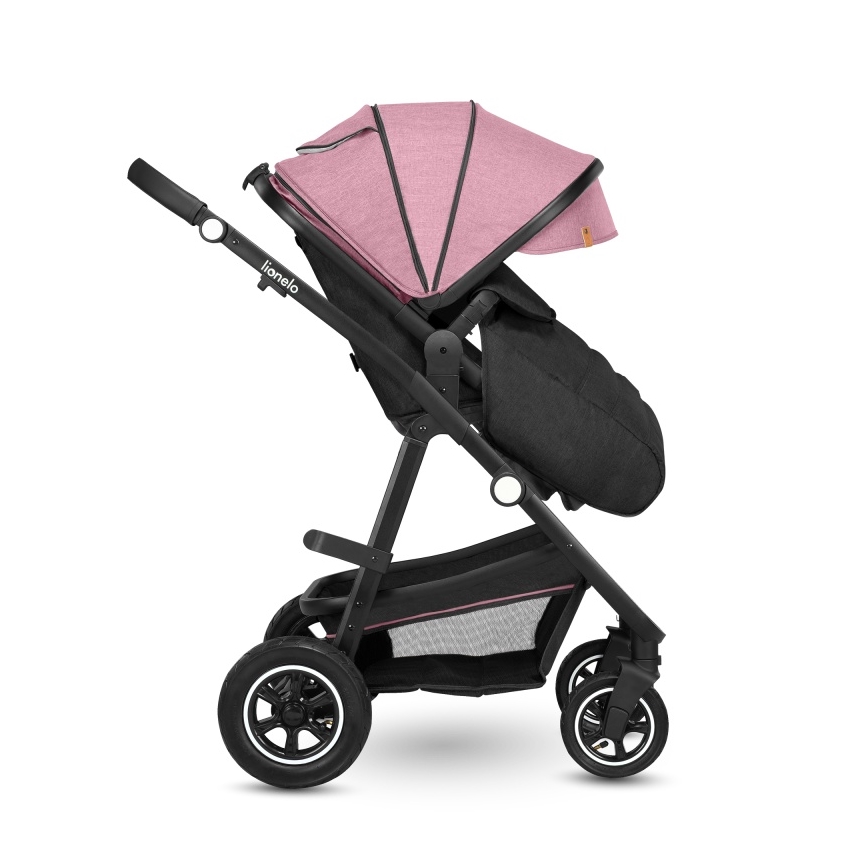 Lionelo - Wózek kombinowany 2w1 AMBER Pink Rose