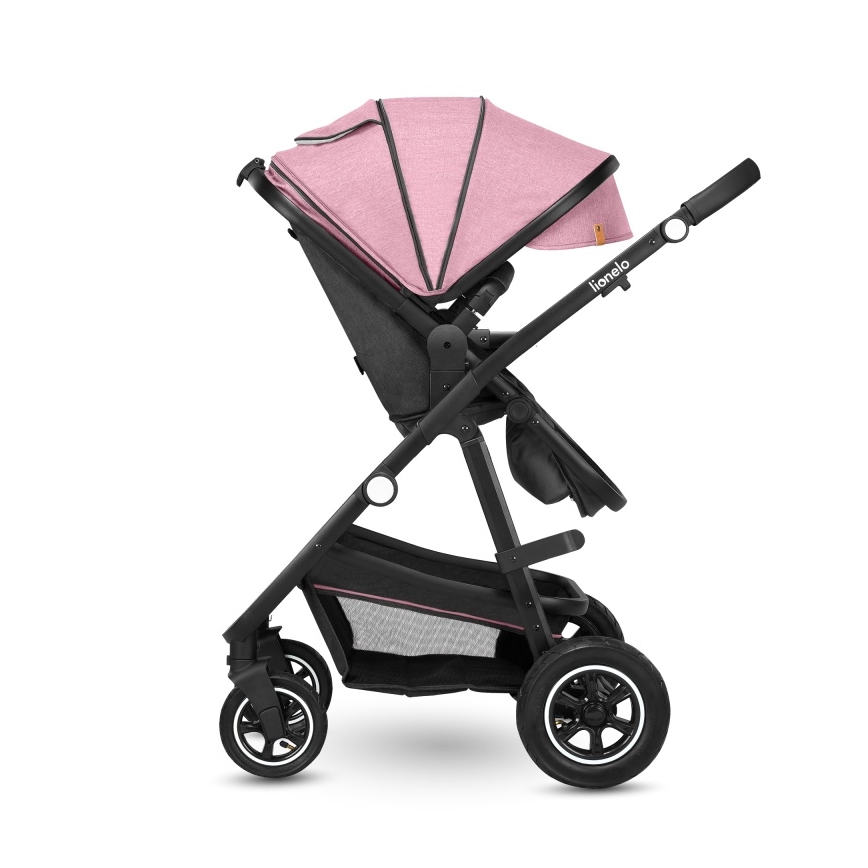 Lionelo - Wózek kombinowany 2w1 AMBER Pink Rose
