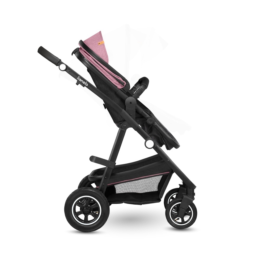 Lionelo - Wózek kombinowany 2w1 AMBER Pink Rose