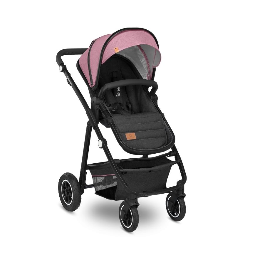Lionelo - Wózek kombinowany 2w1 AMBER Pink Rose