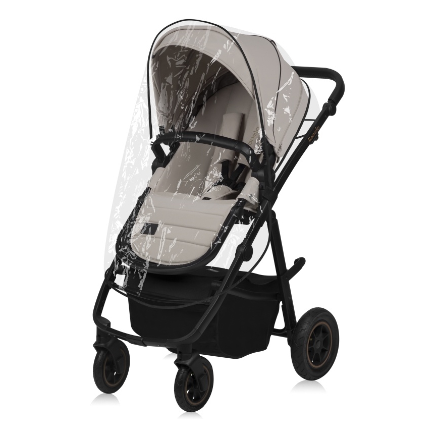 Lionelo - Wózek kombinowany 2w1 AMBER PLUS Beige Sand