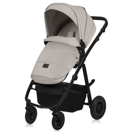 Lionelo - Wózek kombinowany 2w1 AMBER PLUS Beige Sand