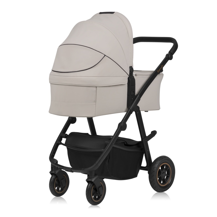 Lionelo - Wózek kombinowany 2w1 AMBER PLUS Beige Sand