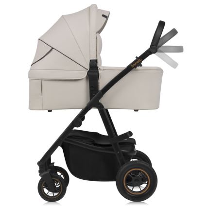 Lionelo - Wózek kombinowany 2w1 AMBER PLUS Beige Sand
