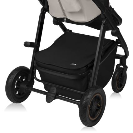 Lionelo - Wózek kombinowany 2w1 AMBER PLUS Beige Sand
