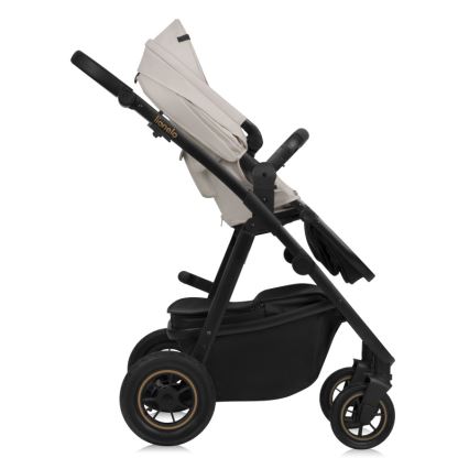 Lionelo - Wózek kombinowany 2w1 AMBER PLUS Beige Sand