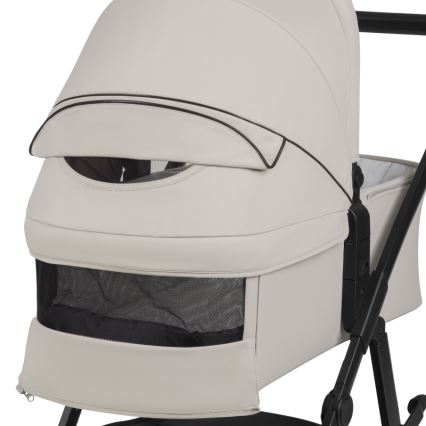 Lionelo - Wózek kombinowany 2w1 AMBER PLUS Beige Sand