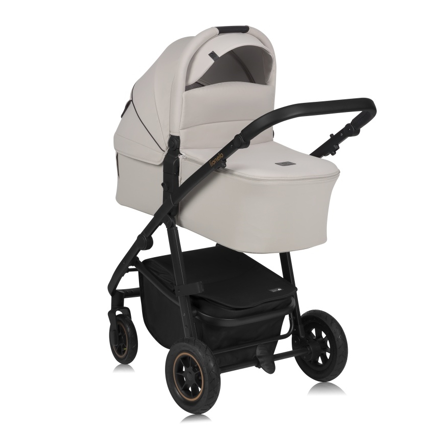 Lionelo - Wózek kombinowany 2w1 AMBER PLUS Beige Sand