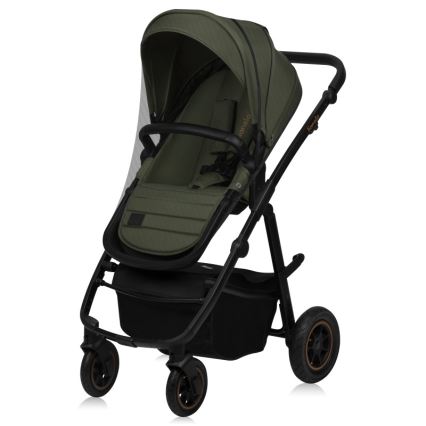 Lionelo - Wózek kombinowany 2w1 AMBER PLUS Zielony Las