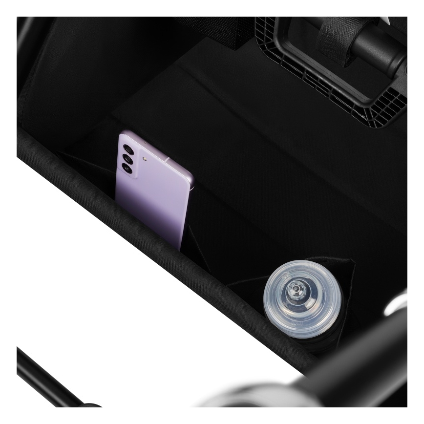 Lionelo - Wózek kombinowany 2w1 MIKA PLUS Czarny Onyks