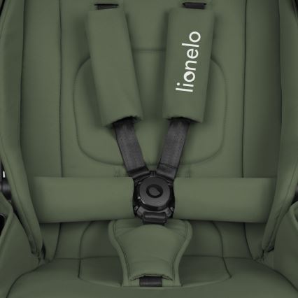 Lionelo - Wózek kombinowany 2w1 MIKA PLUS Oliwkowy