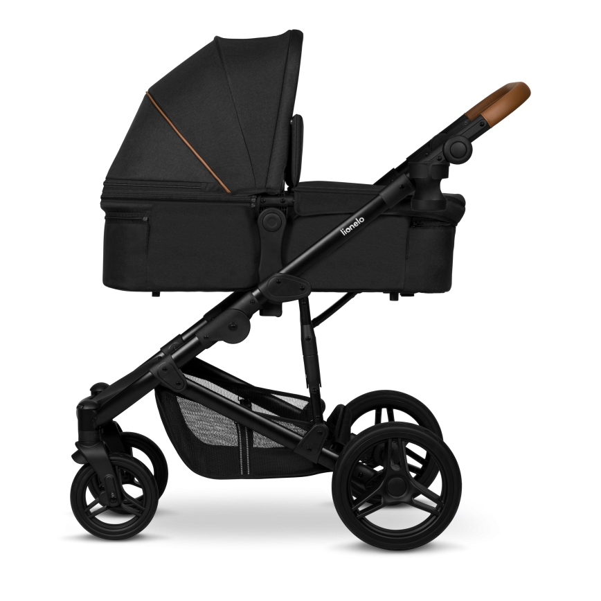 Lionelo - Wózek kombinowany 3 w 1 MARI TOUR Black Onyx