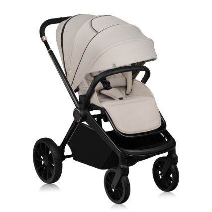 Lionelo - Wózek kombinowany 3 w 1 MIKA PLUS Beige Sand