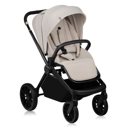Lionelo - Wózek kombinowany 3 w 1 MIKA PLUS Beige Sand