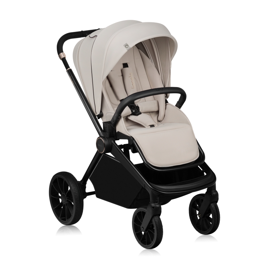Lionelo - Wózek kombinowany 3 w 1 MIKA PLUS Beige Sand
