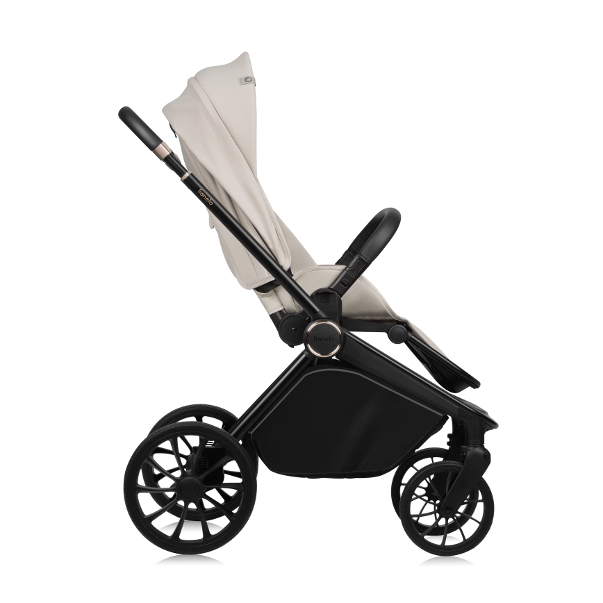 Lionelo - Wózek kombinowany 3 w 1 MIKA PLUS Beige Sand