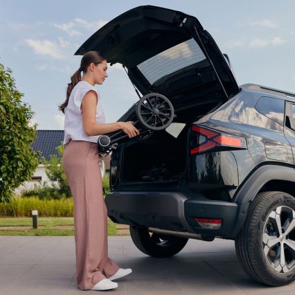 Lionelo - Wózek kombinowany 3 w 1 MIKA PLUS Brown Rust