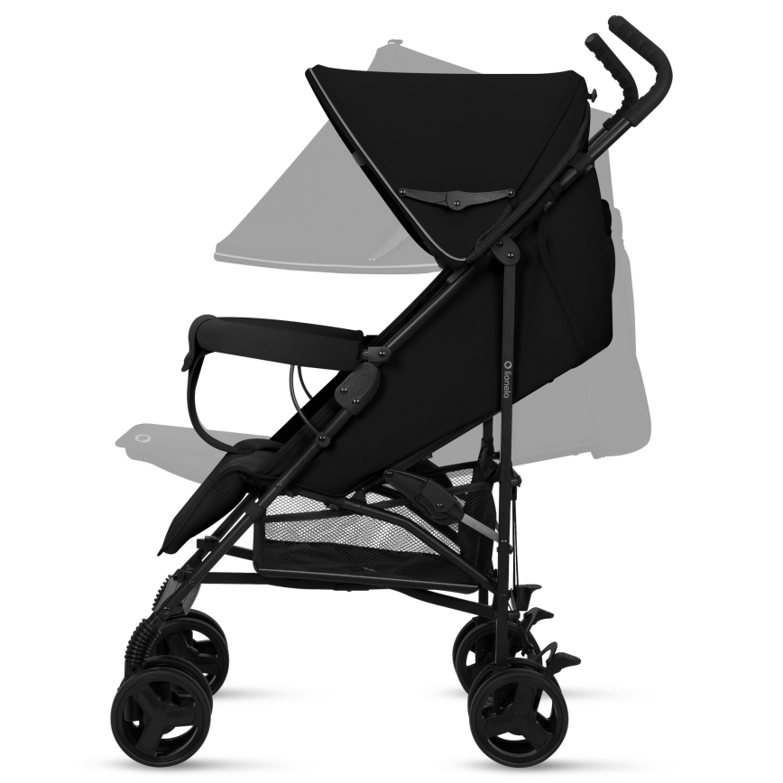 Lionelo - Wózek parasolka ELIA Black Onyx