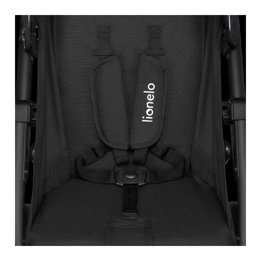 Lionelo - Wózek spacerowy ANNET PLUS czarny