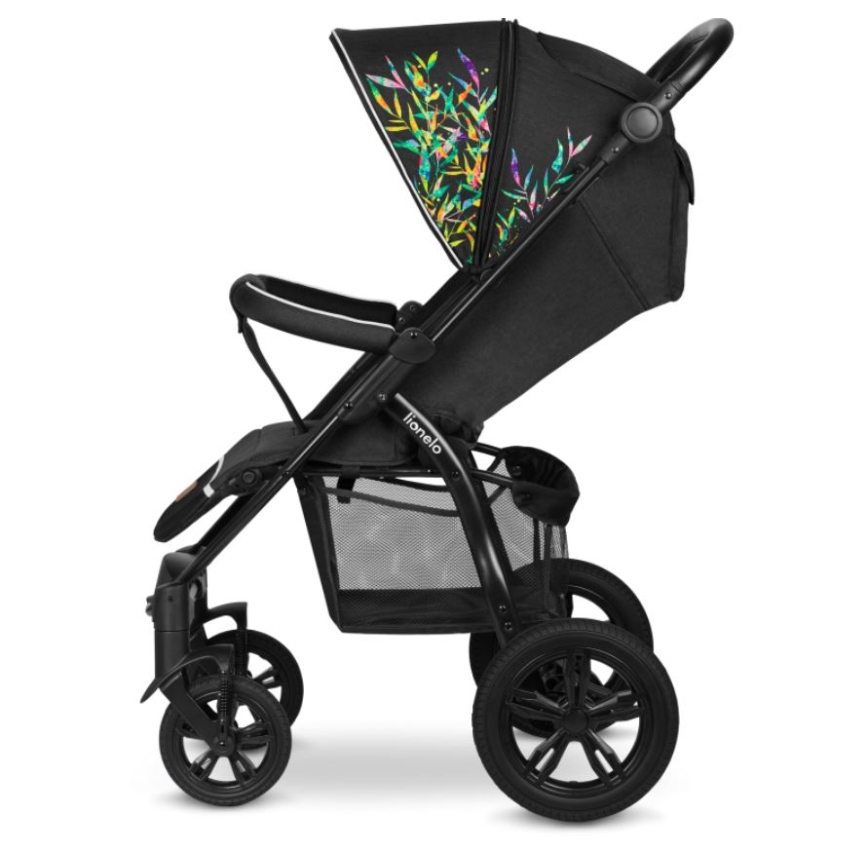 Lionelo - Wózek spacerowy ANNET TOUR czarny/zielony