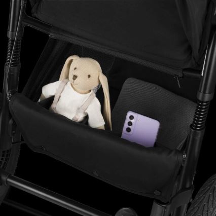 Lionelo - Wózek spacerowy AZURA czarny